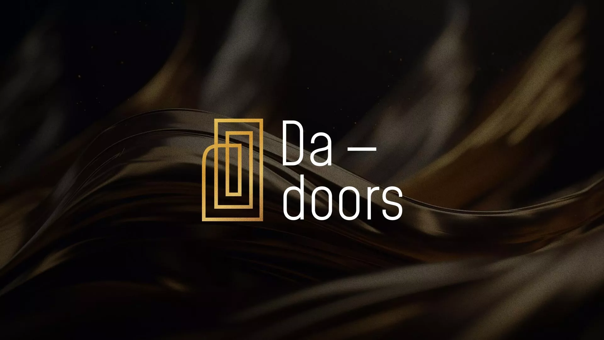 Разработка логотипа для компании «DA-DOORS» в Сертолово